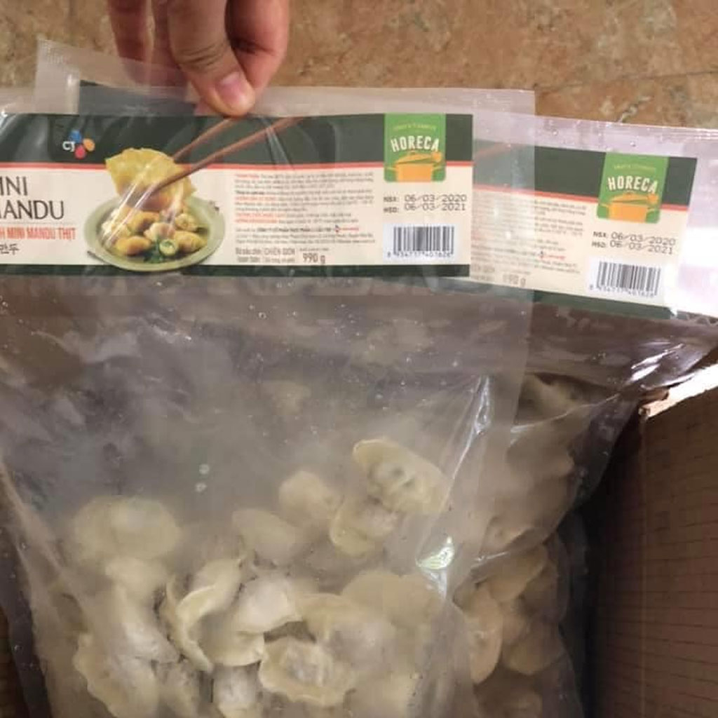 Mini Mandu nhân thịt Bibigo CJ 990g