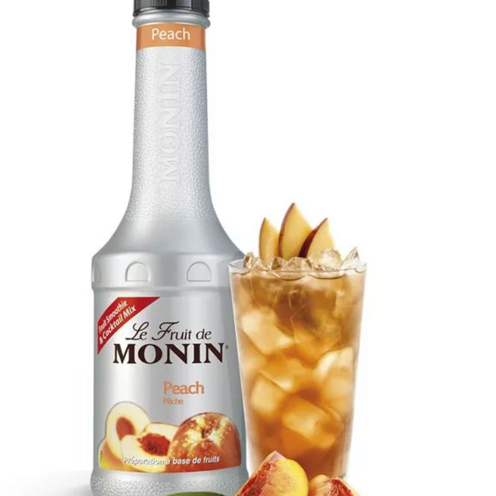 Mứt đào sệt Monin Peach Puree 1 lít