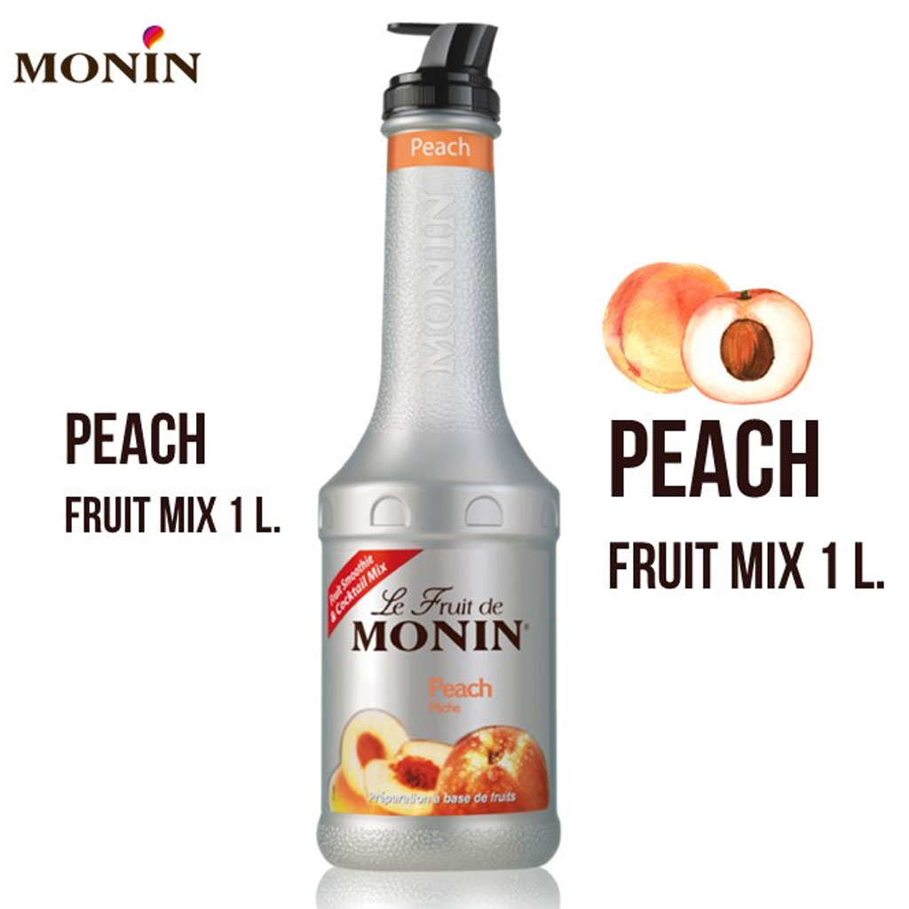 Mứt đào sệt Monin Peach Puree 1 lít