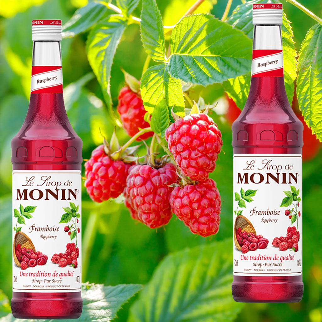 Sirô phúc bồn tử Monin Raspberry Syrup 700ml