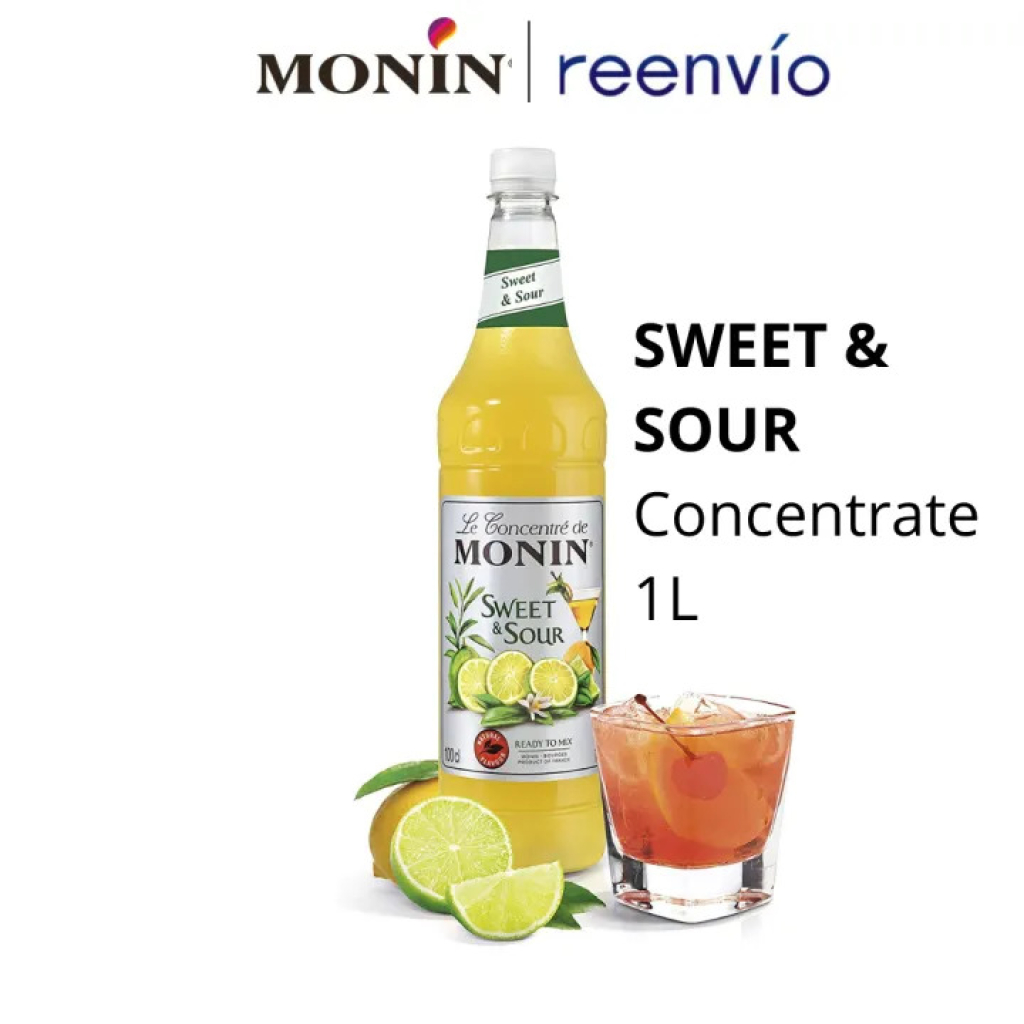 Siro chanh muối Monin Sweet and Sour 1L
