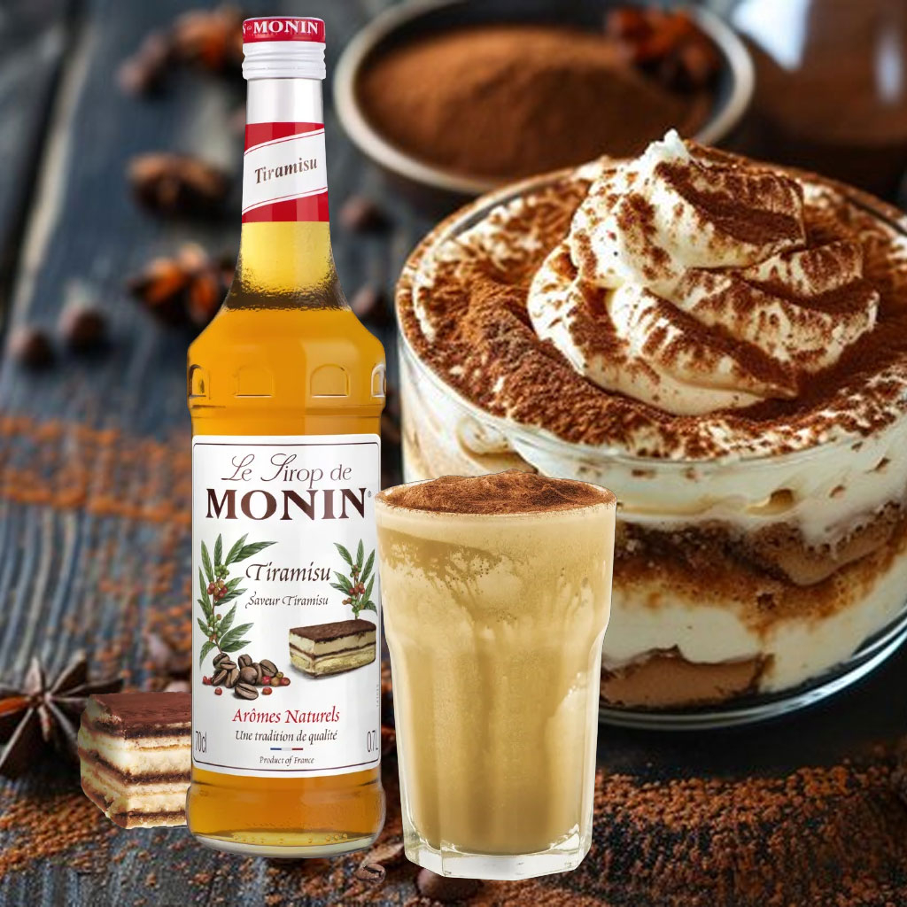 Sirô Monin Tiramisu Syrup 700ml
