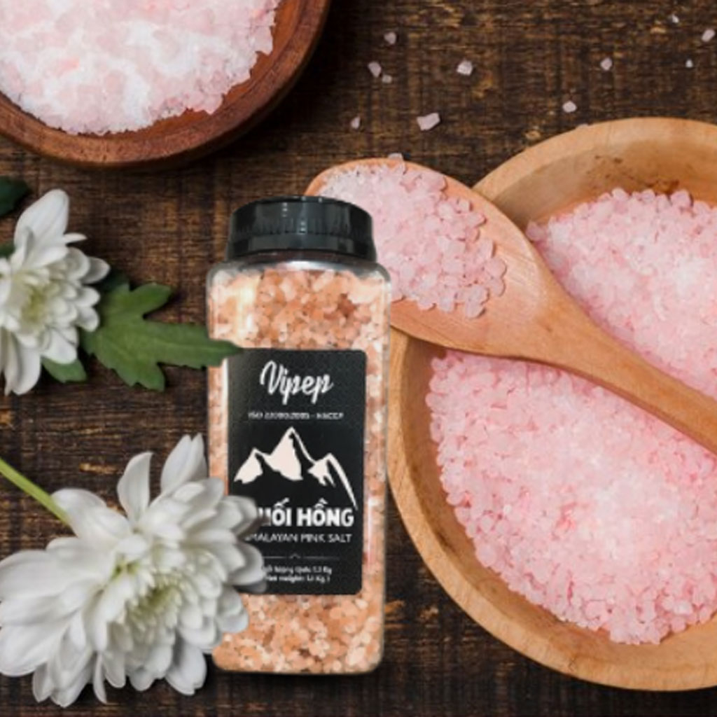 Muối Hồng Vipep Nguyên Hạt 500g