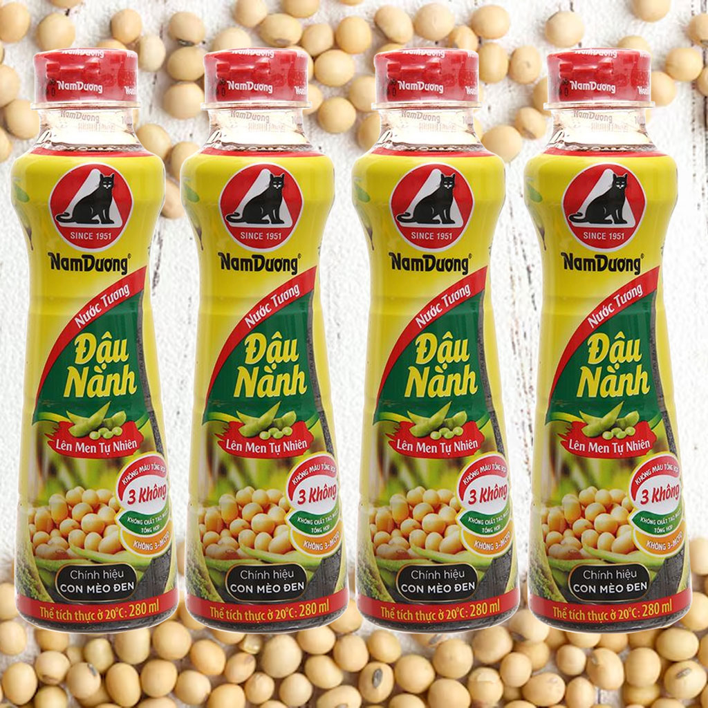 Nước tương đậu nành lên men Nam Dương 280ml