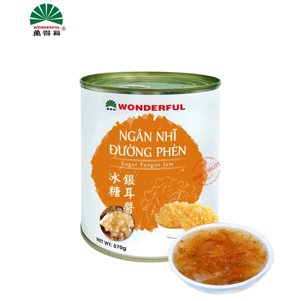 Ngân nhĩ đường phèn Wonderful 870g
