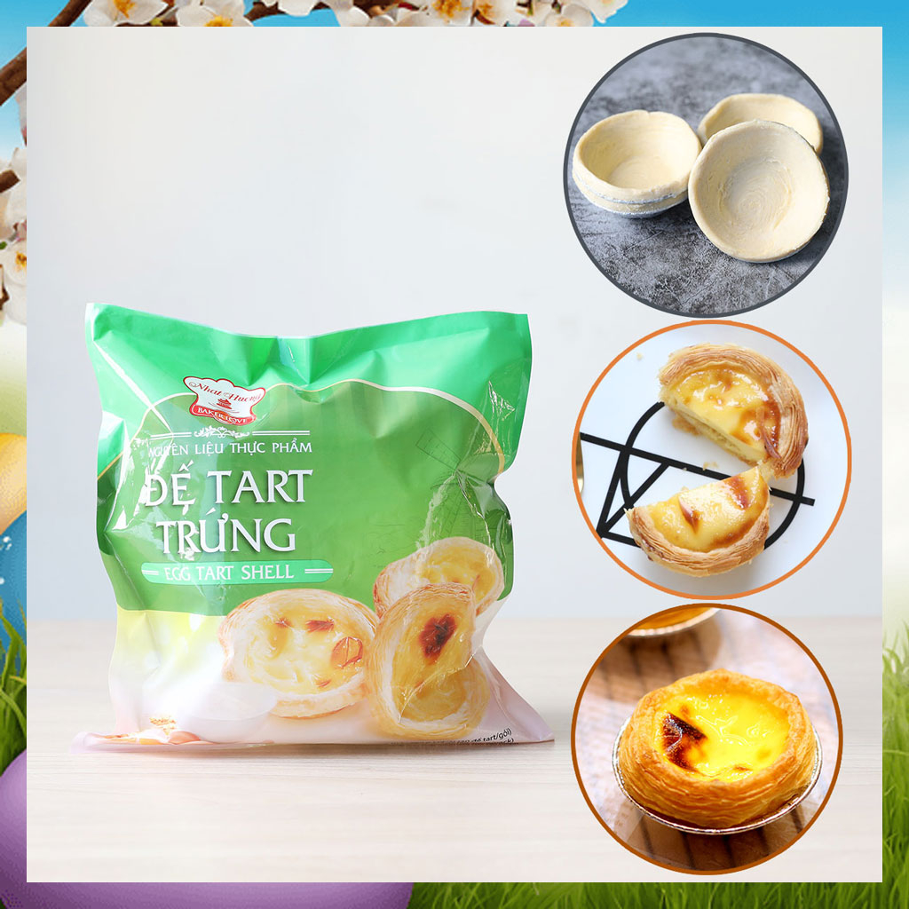 Đế Tart Trứng Tân Nhất Hương Egg Tart Shell 660gr