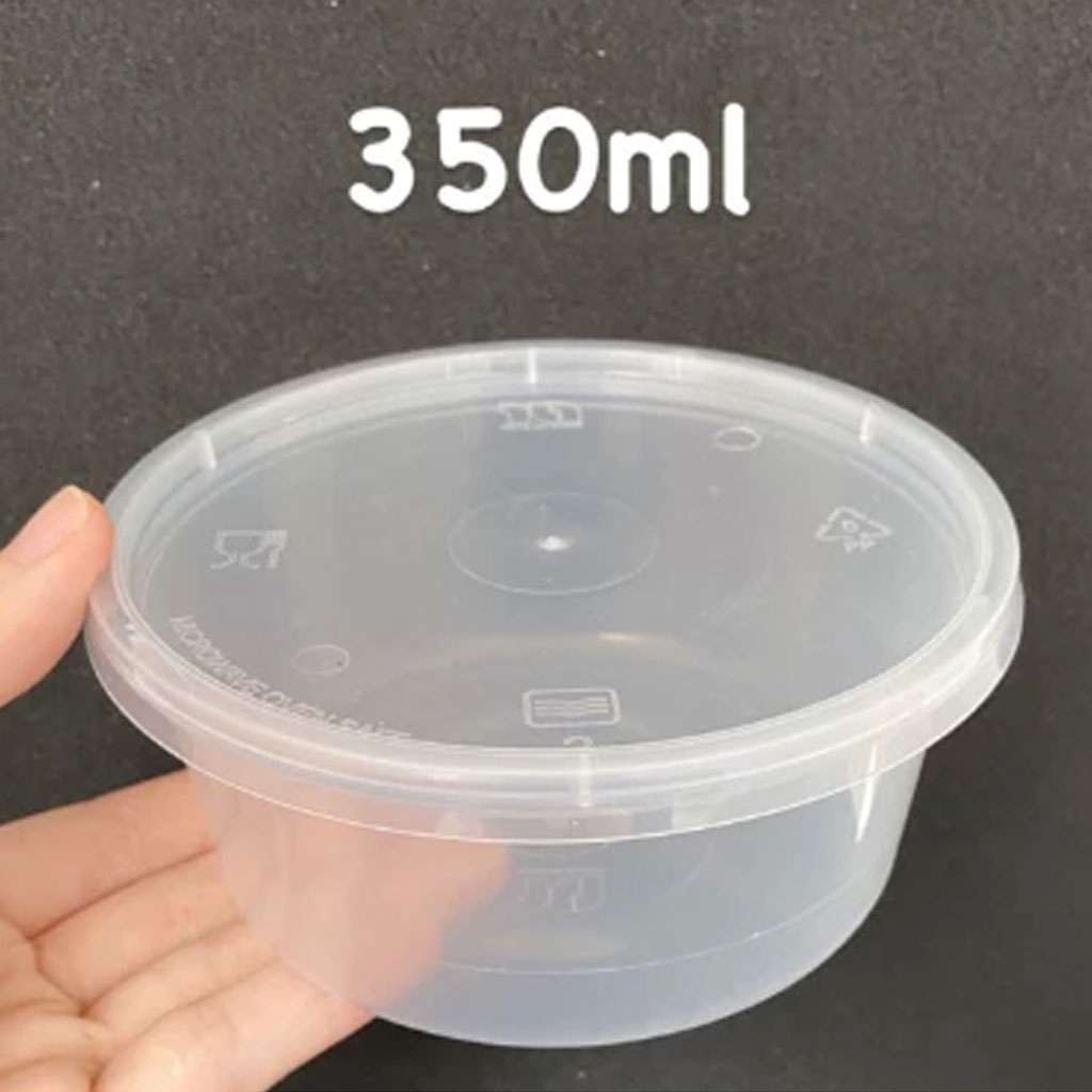 Hộp nhựa tròn 350ml