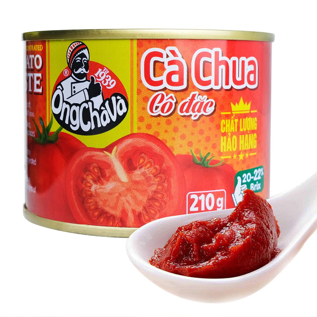 Sốt cà chua cô đặc Ông Chà Và hộp 210g