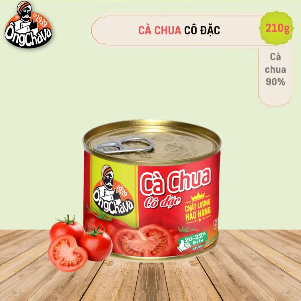 Sốt cà chua cô đặc Ông Chà Và hộp 210g