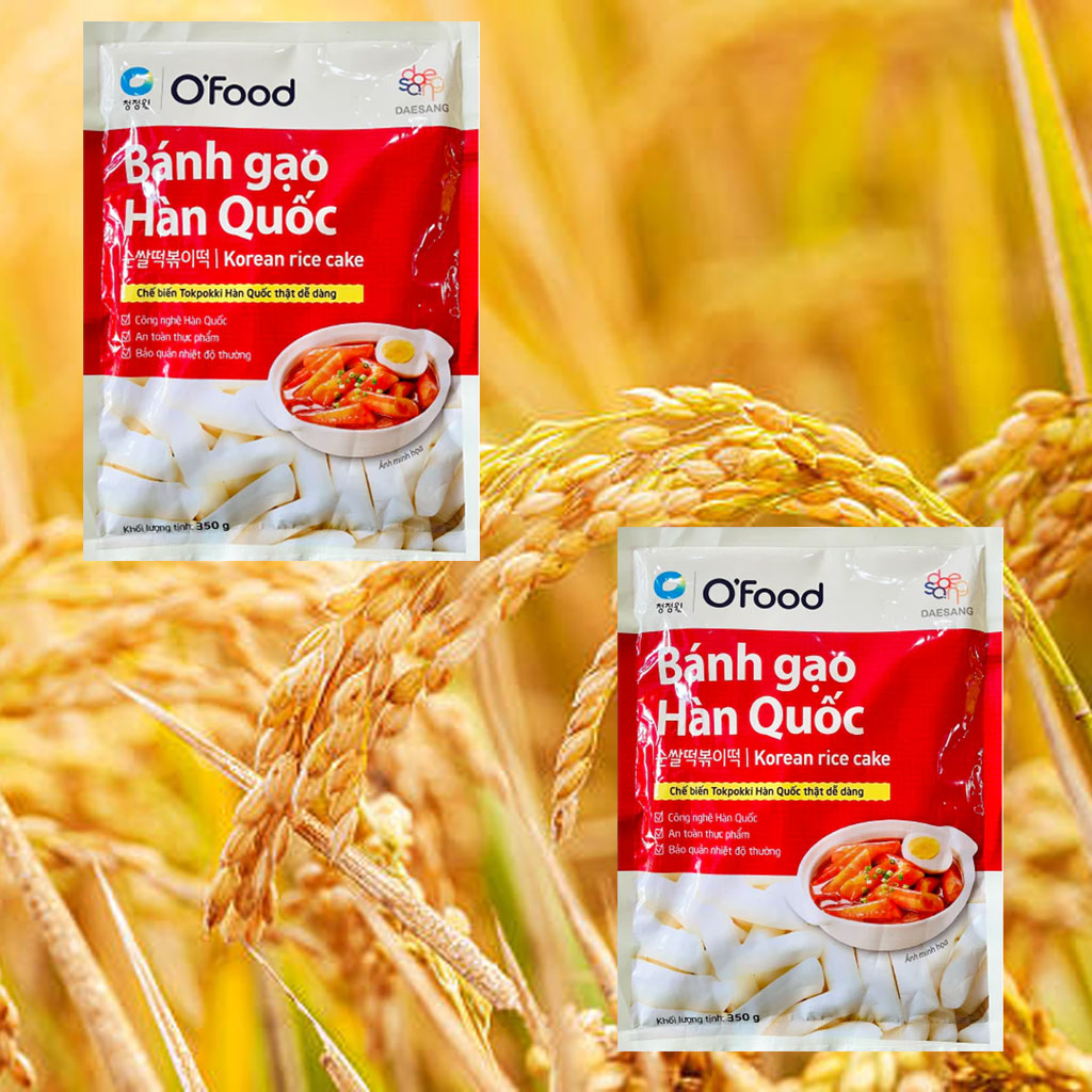 Bánh gạo Hàn Quốc O'Food 350g