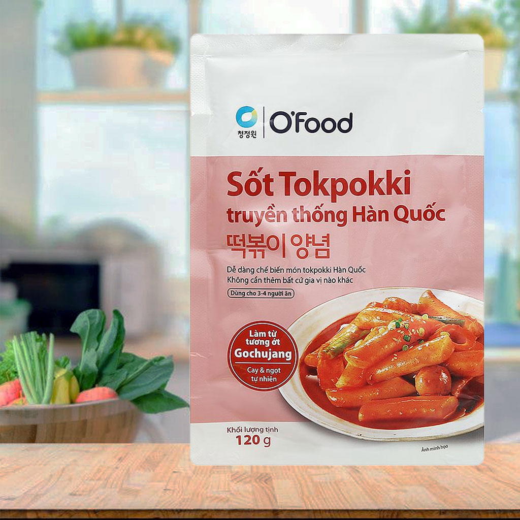 Sốt Topokki truyền thống O'Food 120g