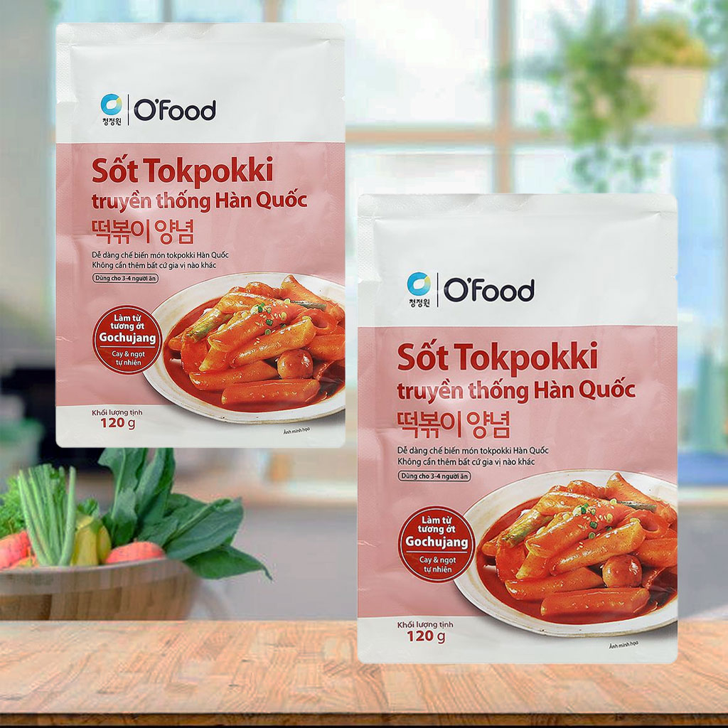 Sốt Topokki truyền thống O'Food 120g