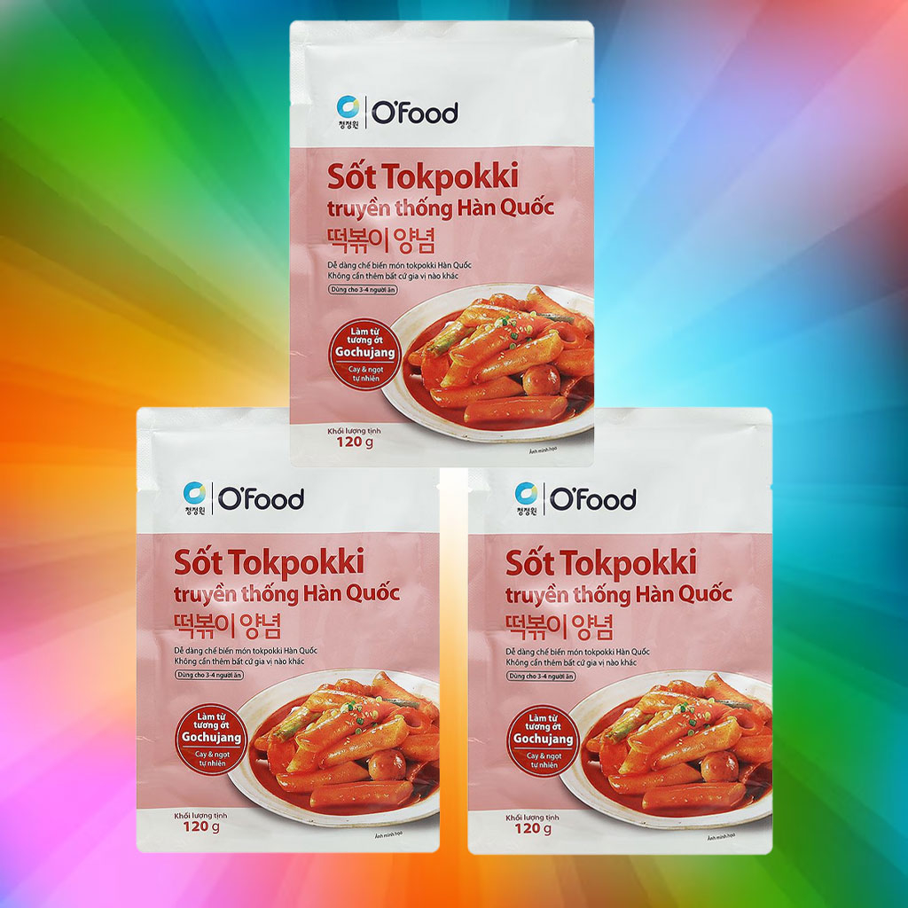 Sốt Topokki truyền thống O'Food 120g