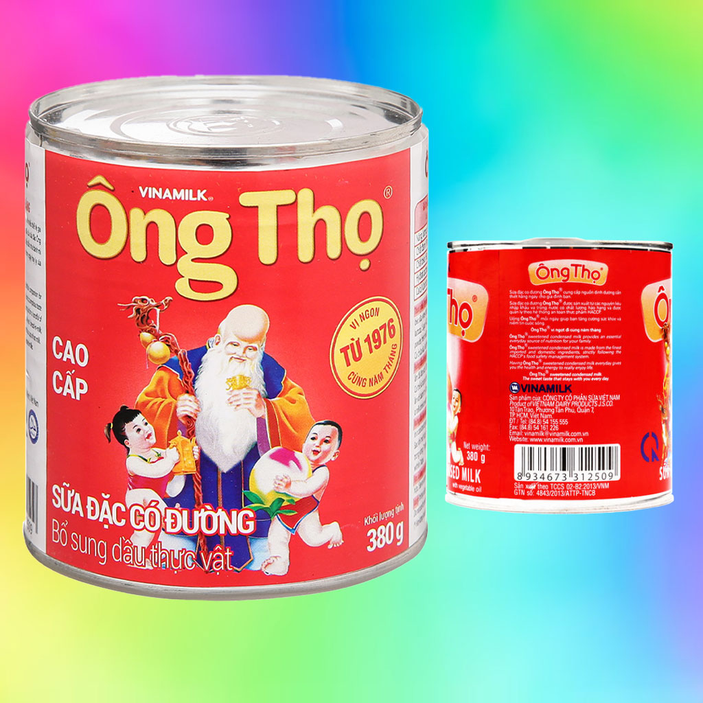 Sữa đặc có đường Ông Thọ Đỏ 380g
