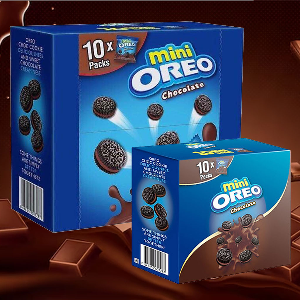 Bánh Quy Oreo Mini Vị Socola 204g