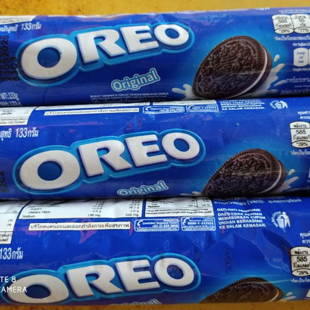 Bánh Oreo Vị Vani 64.4g x 24 gói