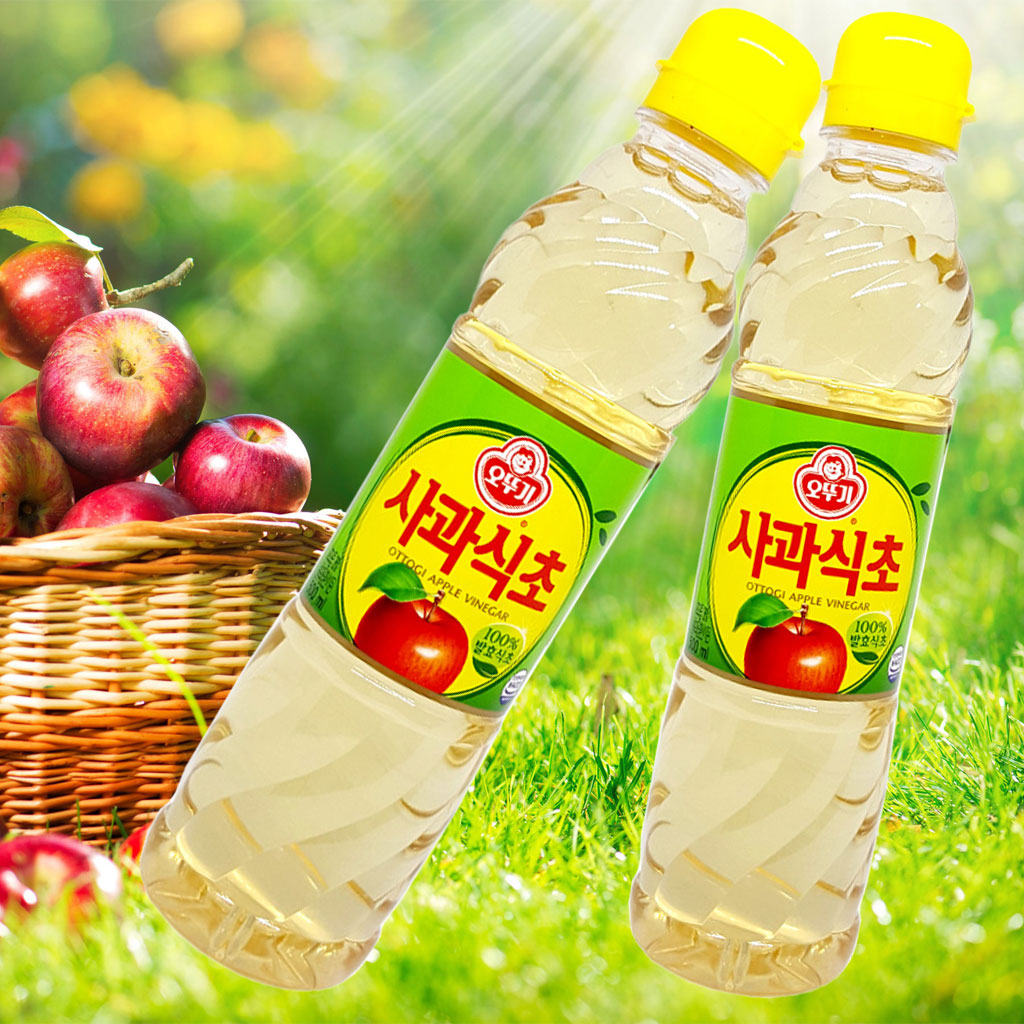 Giấm táo Hàn Quốc Ottogi 500ml