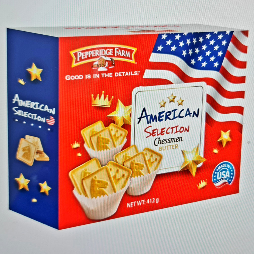 Bánh quy Pepperidge Farm American Selection Chessmen 412g F122978