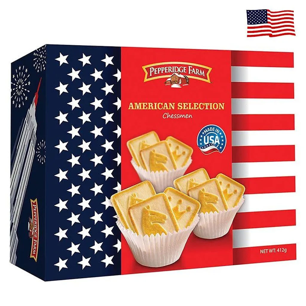 Bánh quy Pepperidge Farm American Selection Chessmen 412g F122978