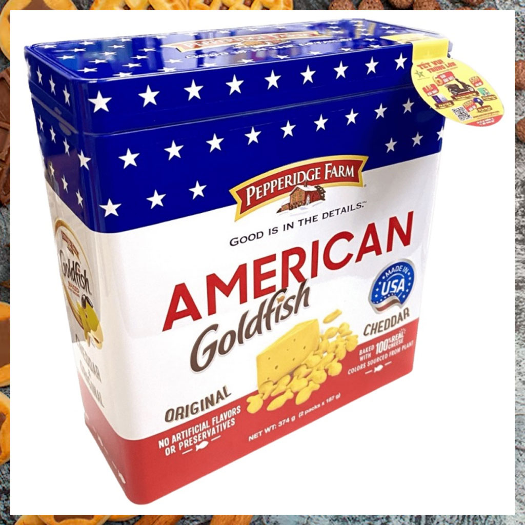 Bánh cá Pepperidge Farm Amerrican Goldfish 374g
