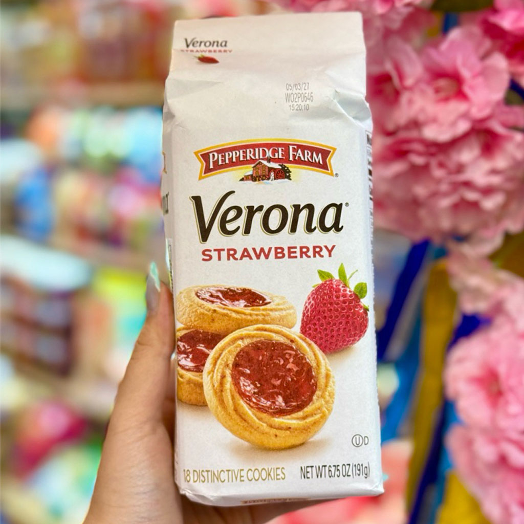 Bánh vị dâu Pepperidge Farm Verona Strawberry 191g