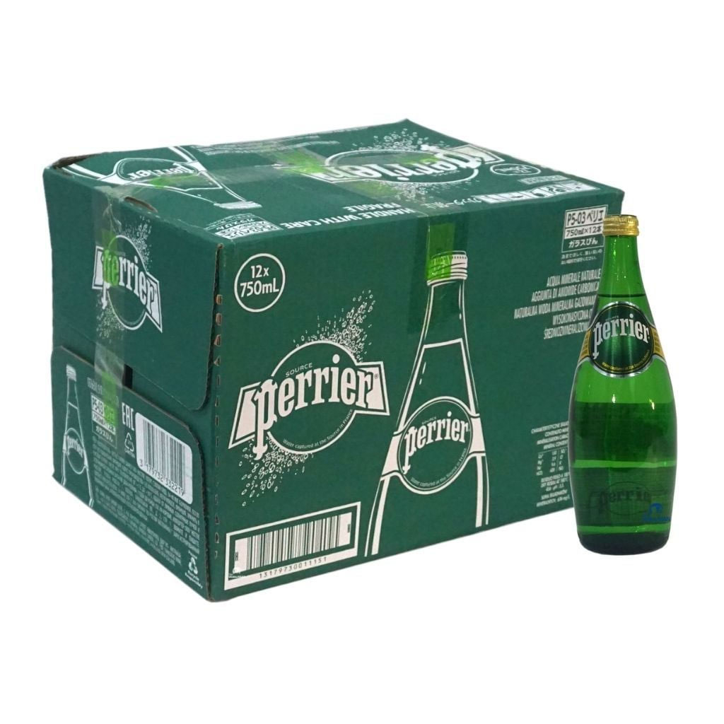 Nước khoáng thiên nhiên bổ sung ga từ nguồn Perrier B102727