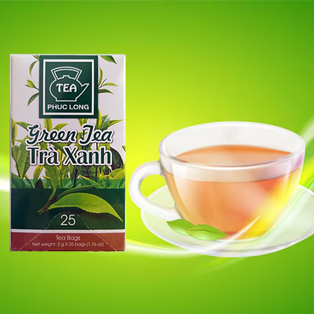 Trà Xanh Túi Lọc Phúc Long 50gr