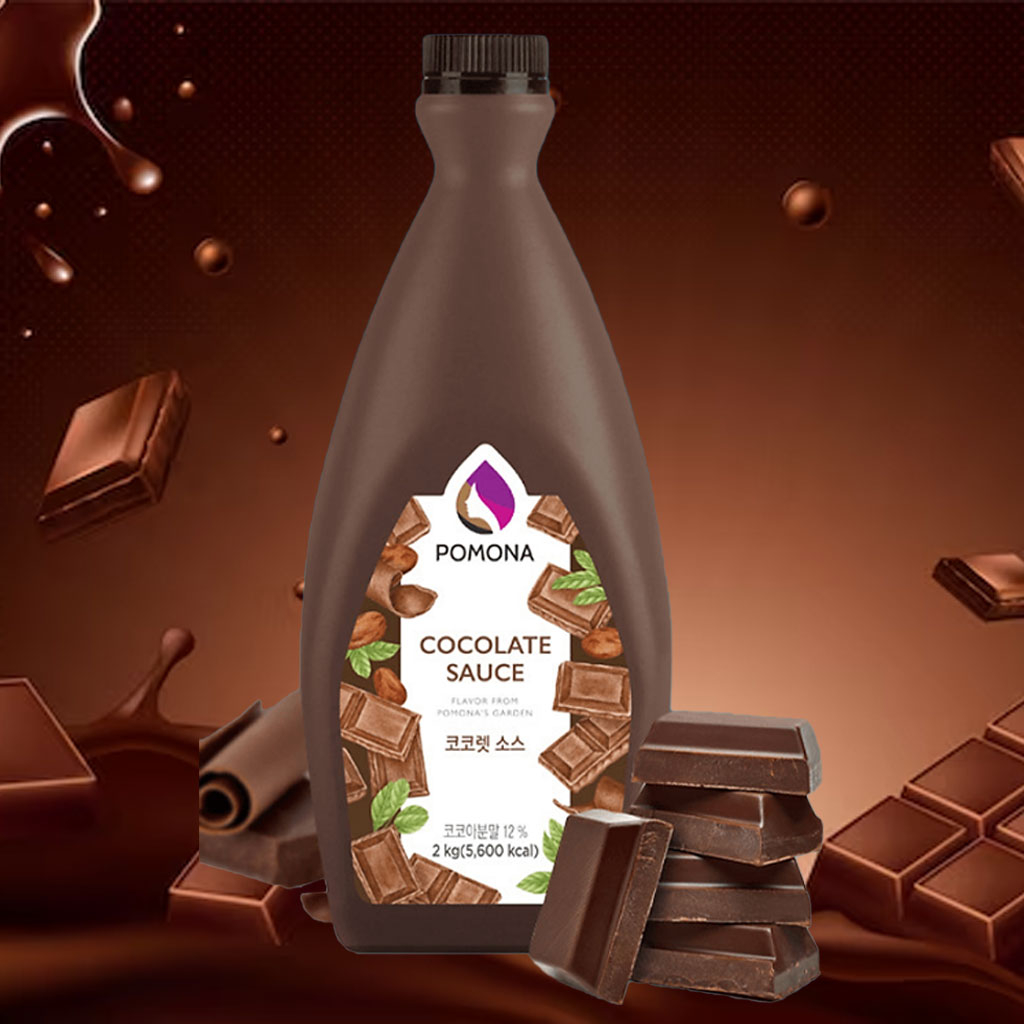 Sốt Sôcôla Pomona Chocolate Sauce 2kg