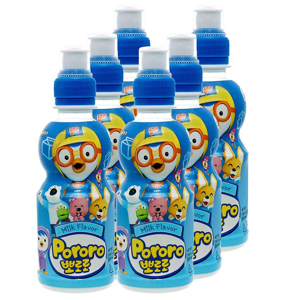 Nước trái cây Pororo vị sữa 235ml
