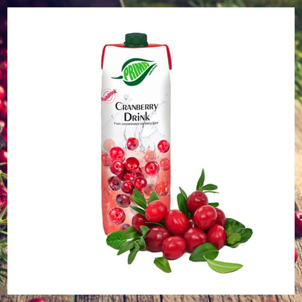 Nước Ép Nam Việt Quất Prima Craneberry Drink 1 lít
