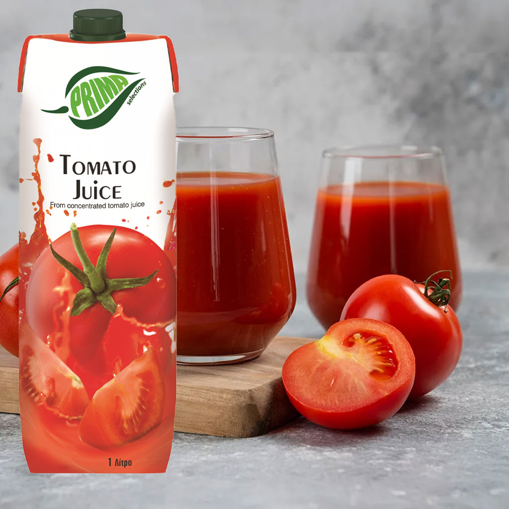 Nước Ép Cà Chua Prima Tomato Juice 100% hộp 1L