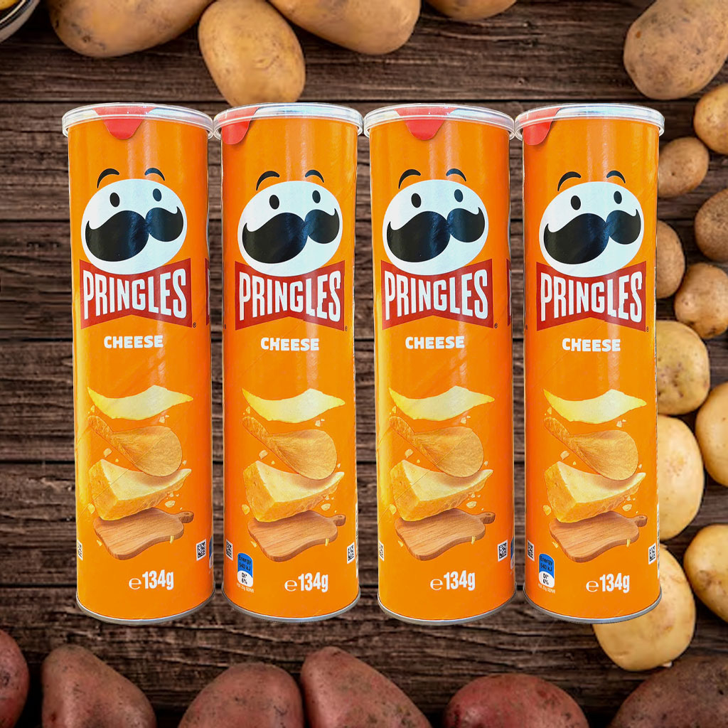 Khoai Tây Chiên Pringles Cheesy Cheese 134g