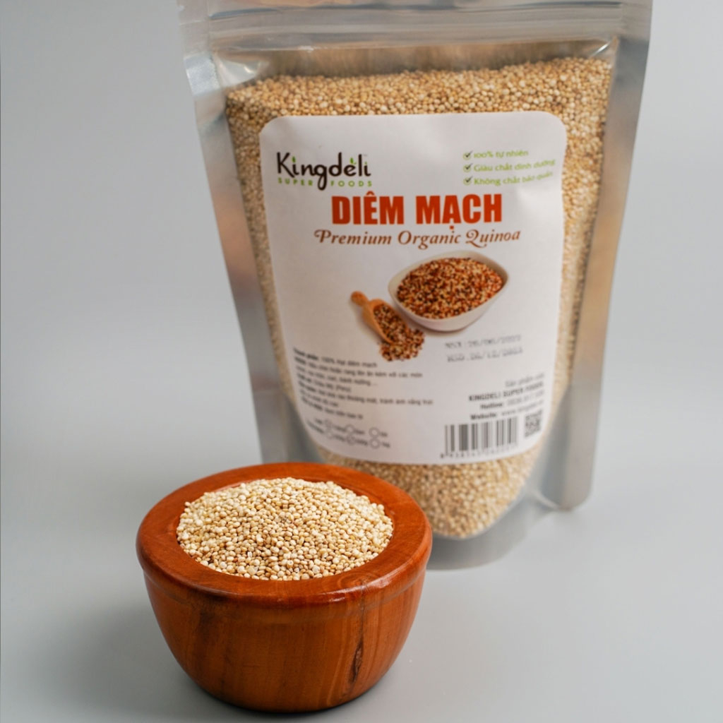 Hạt diêm mạch King Deli Premium Organic Quinoa 500g