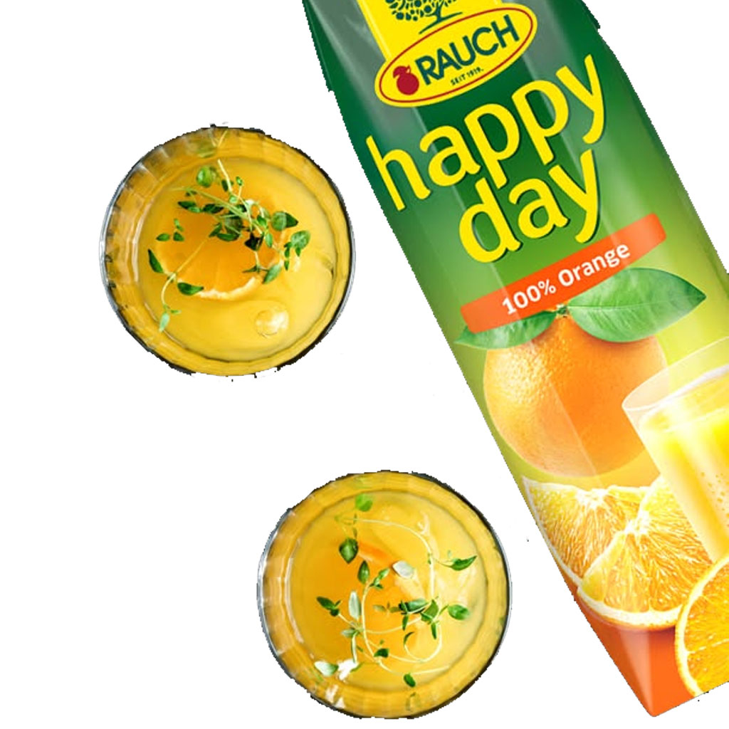 Nước ép cam nguyên chất Rauch Happy Day 1L B130369