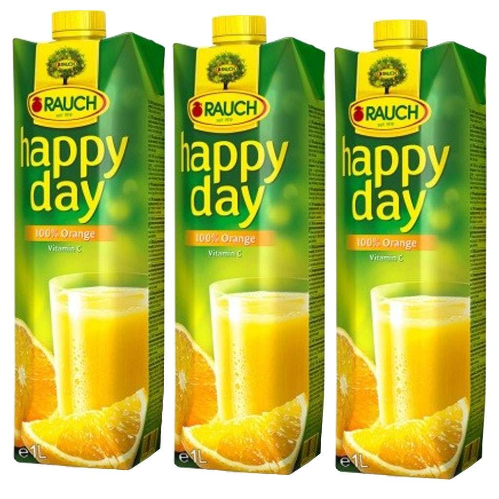 Nước ép cam nguyên chất Rauch Happy Day 1L B130369