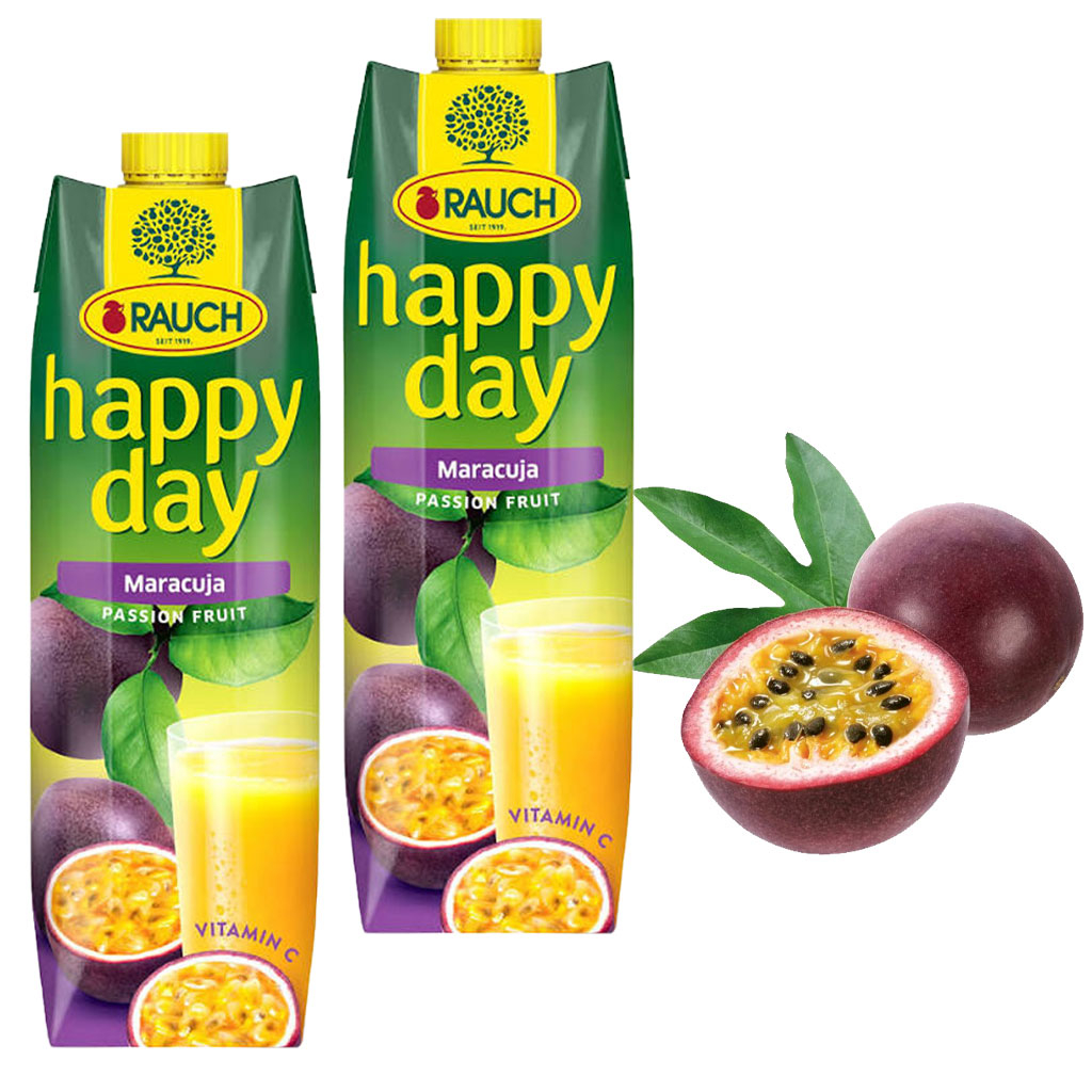 Nước chanh dây Rauch Happy Day Passion Fruit 1L B140086