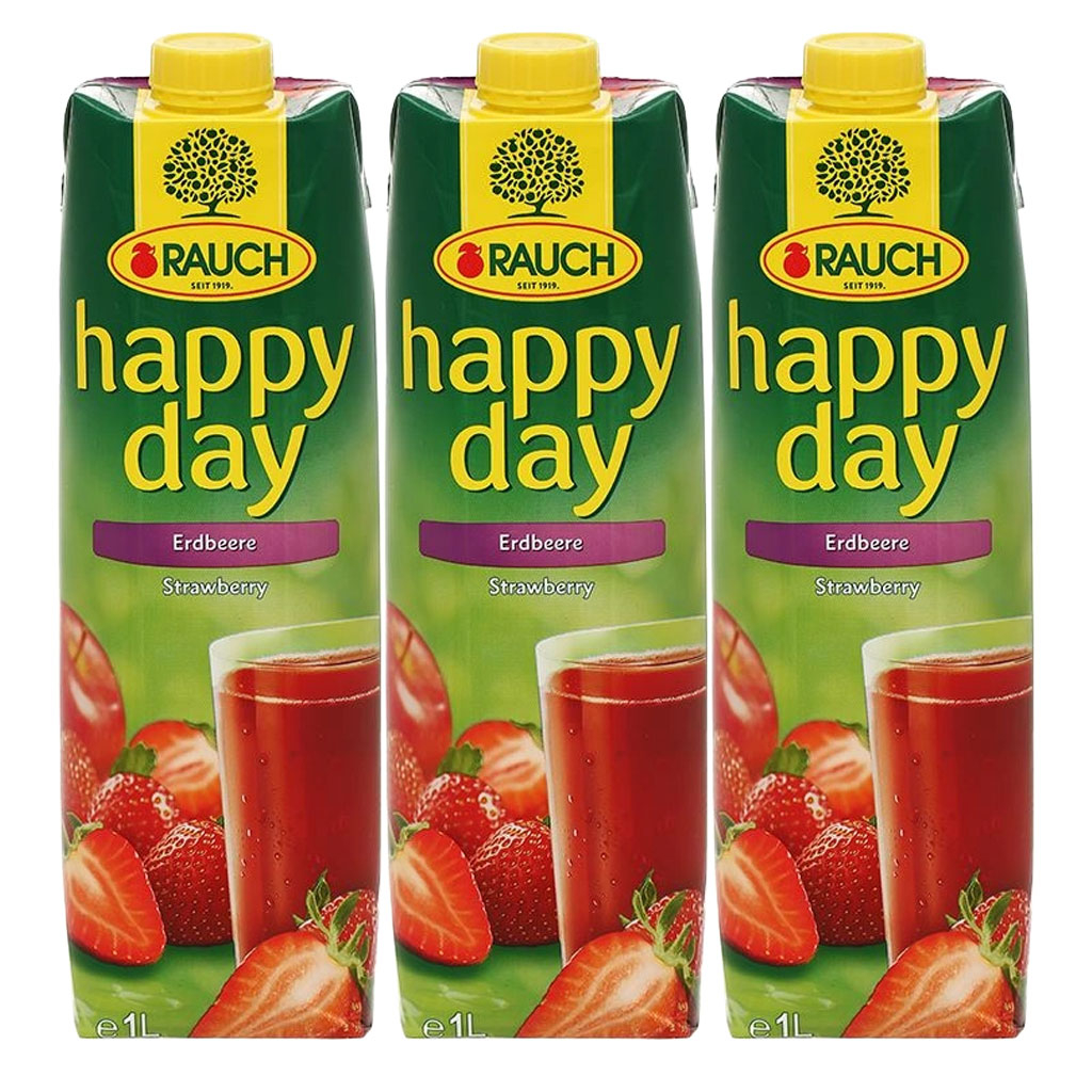 Nước ép dâu tây Rauch Happy Day Strawberry 1L B130945