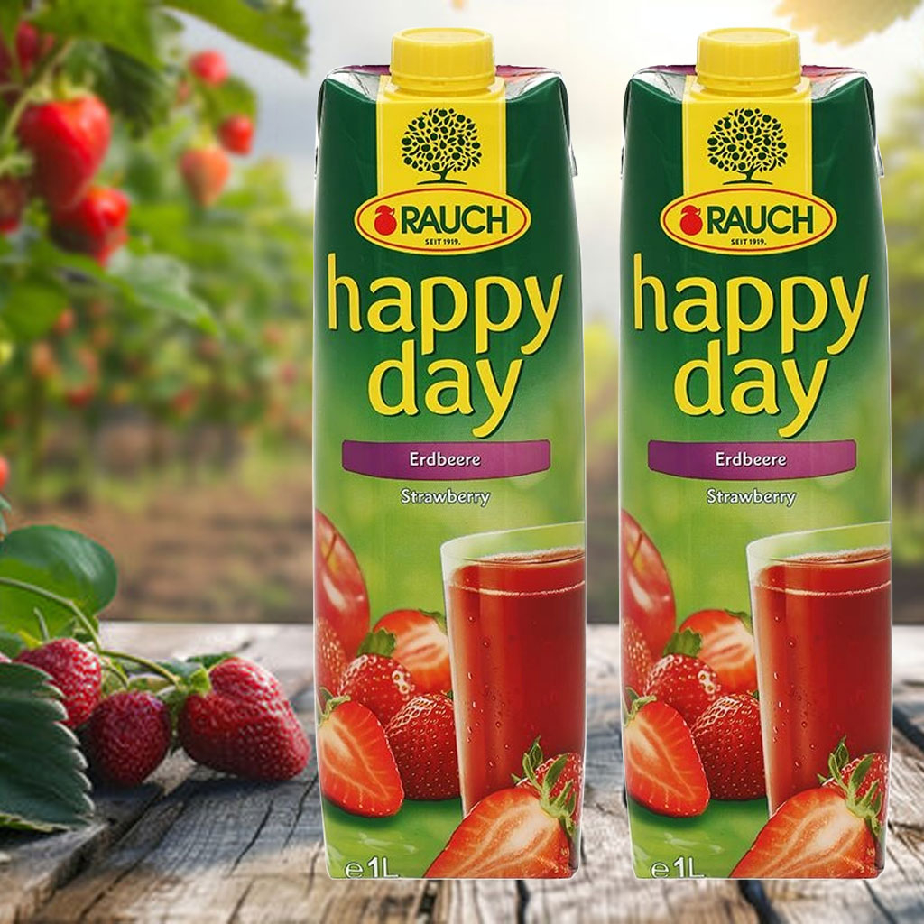 Nước ép dâu tây Rauch Happy Day Strawberry 1L B130945