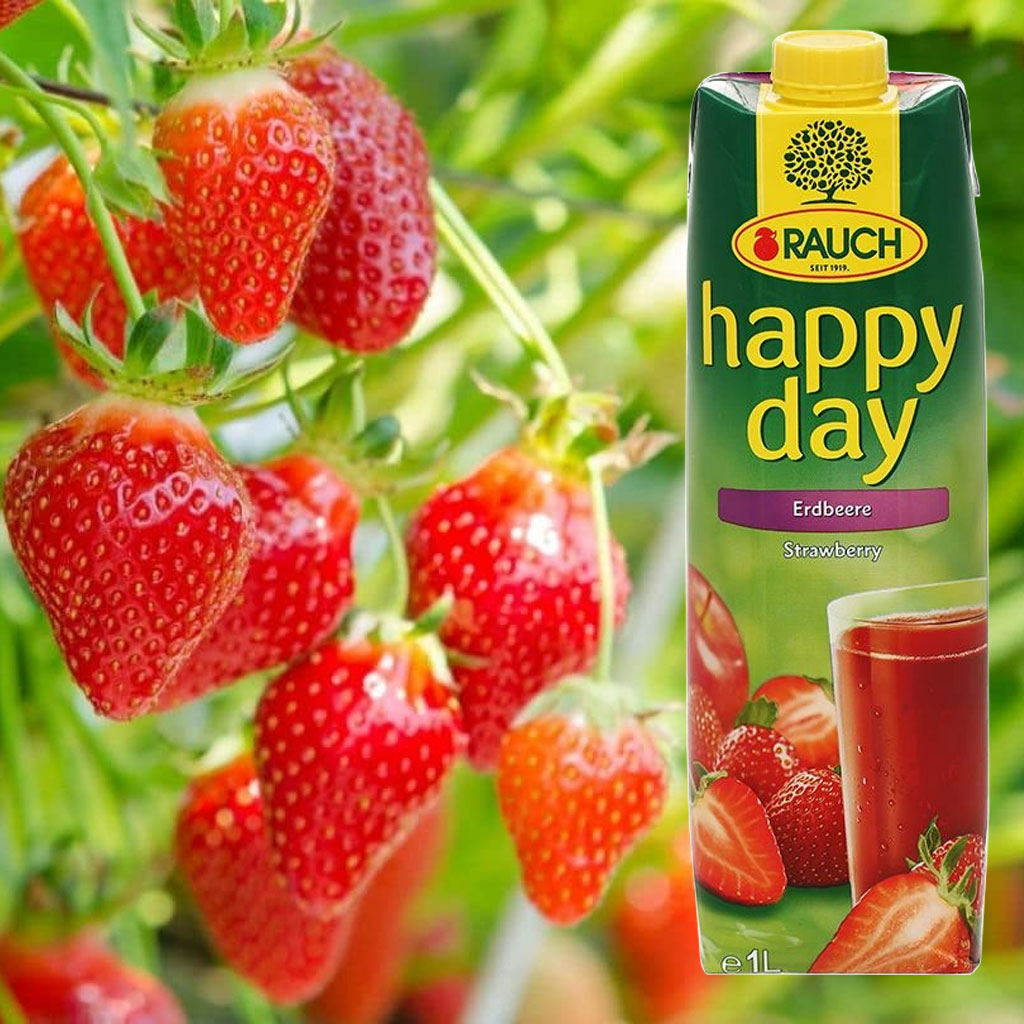 Nước ép dâu tây Rauch Happy Day Strawberry 1L B130945