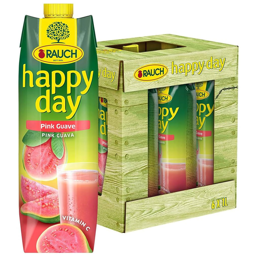 Nước ép ổi hồng Rauch Happy Day Pink Guava 1L B140087