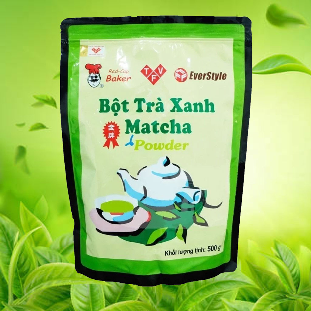 Bột Trà Xanh Red-cap Baker Macha Powder 500g