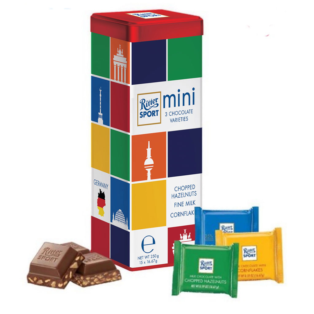 Sôcôla mini hỗn hợp Ritter Sport 250g mã F122983