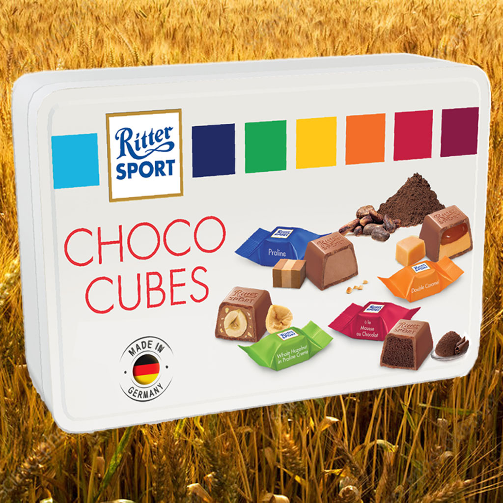 Sô cô la Ritter Sport Choco Cubes Selection 192g F122297