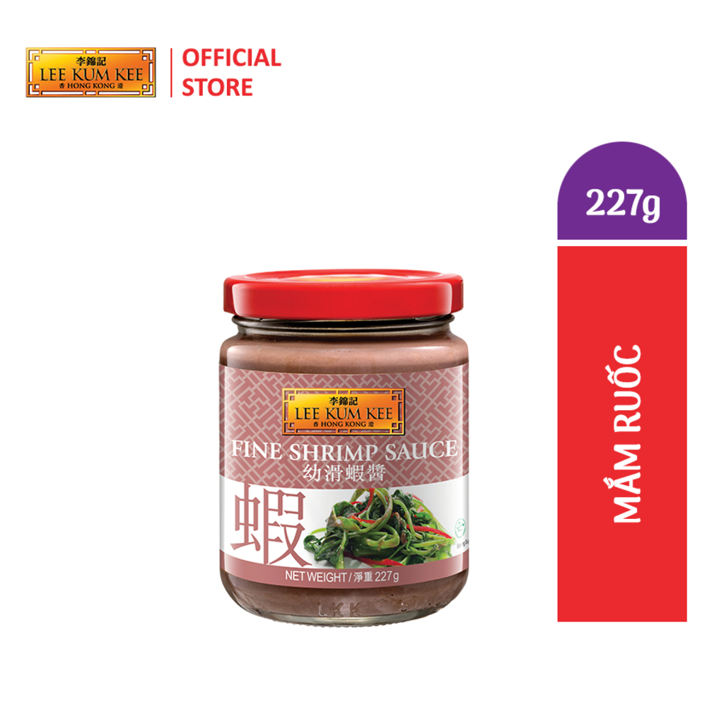 Mắm Ruốc Mịn LKK Fine Shrimp Sauce Hủ 227g