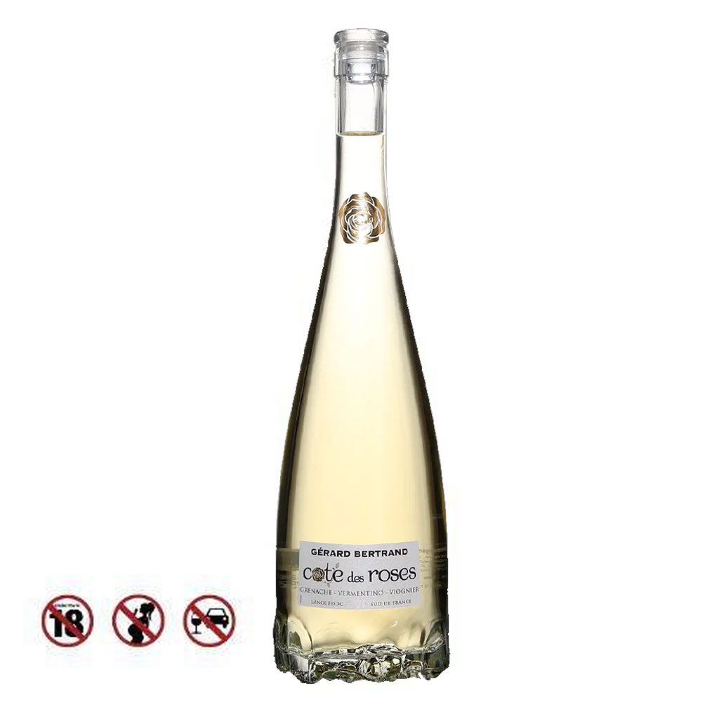 Rượu vang trắng Cote des Roses Chardonnay chai 750ml