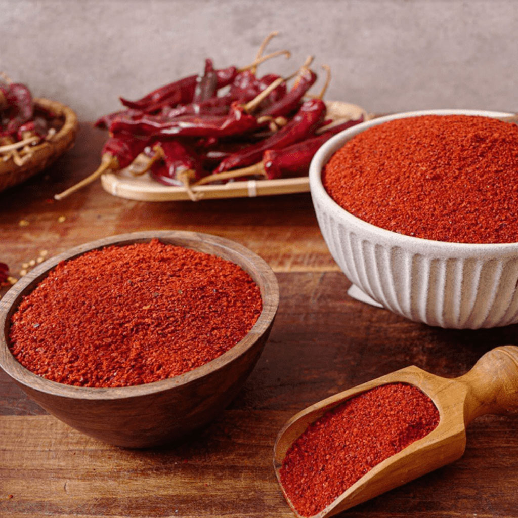 Ớt bột thô Hàn Quốc Sarang 1kg