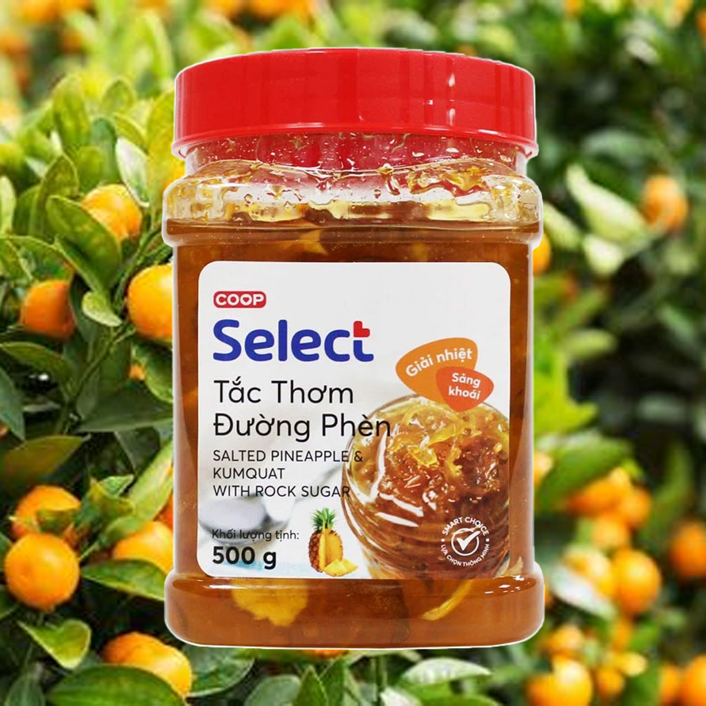 Tắc thơm đường phèn Coop Select 500g