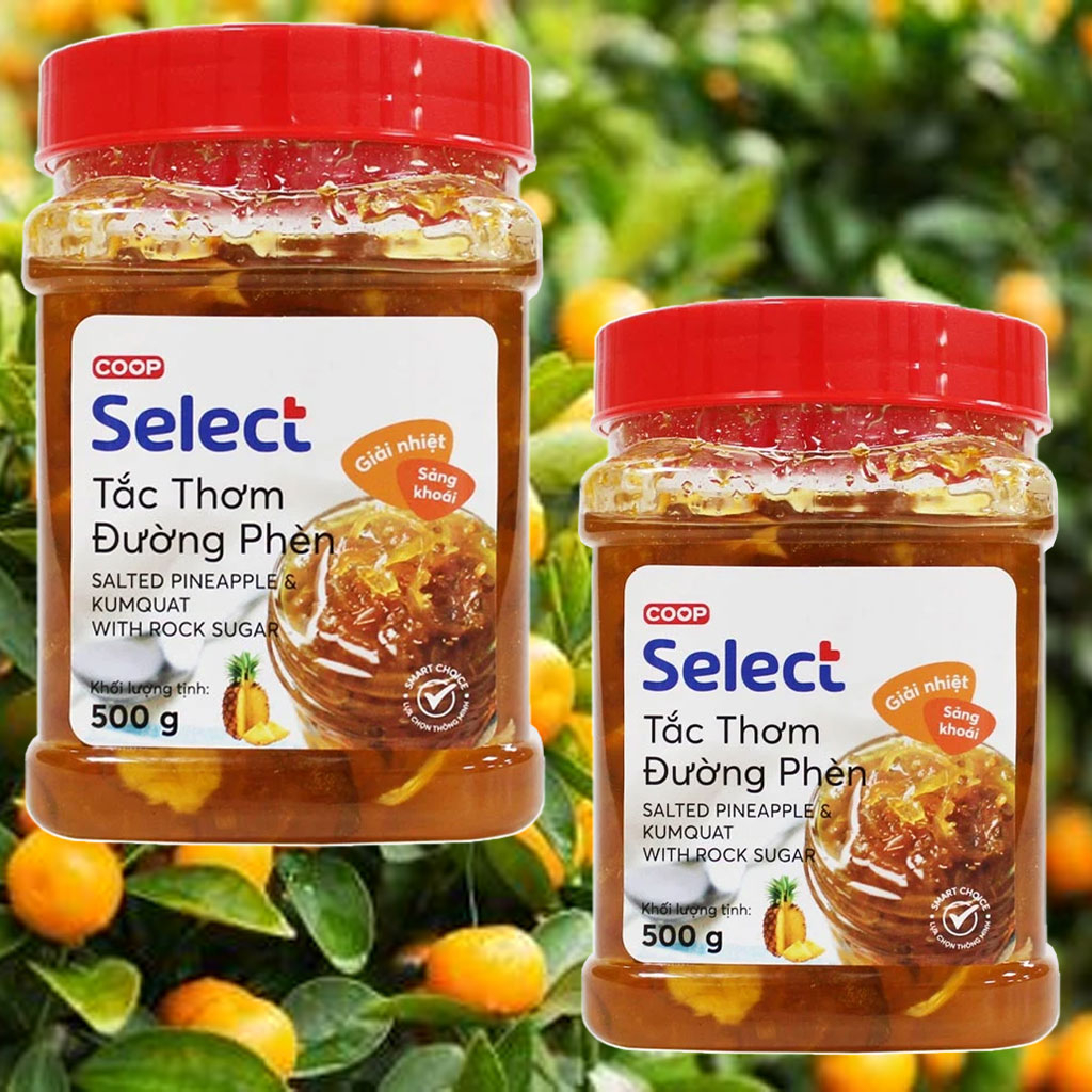 Tắc thơm đường phèn Coop Select 500g