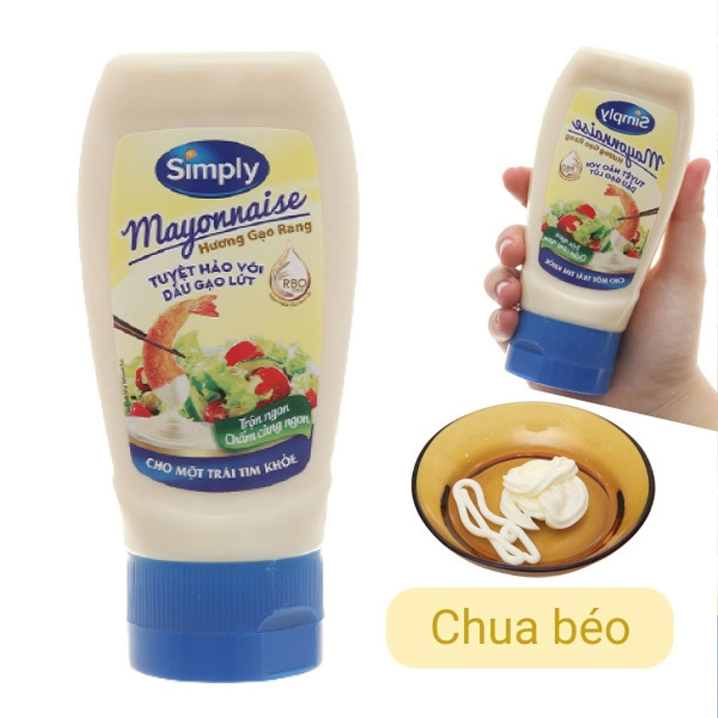 Sốt mayonnaise Simply 230g