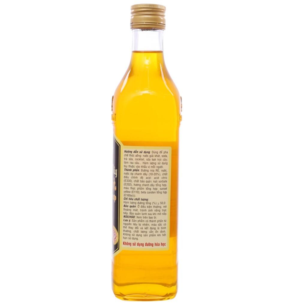 Siro cam Golden Farm Orange Syrup 520ml
